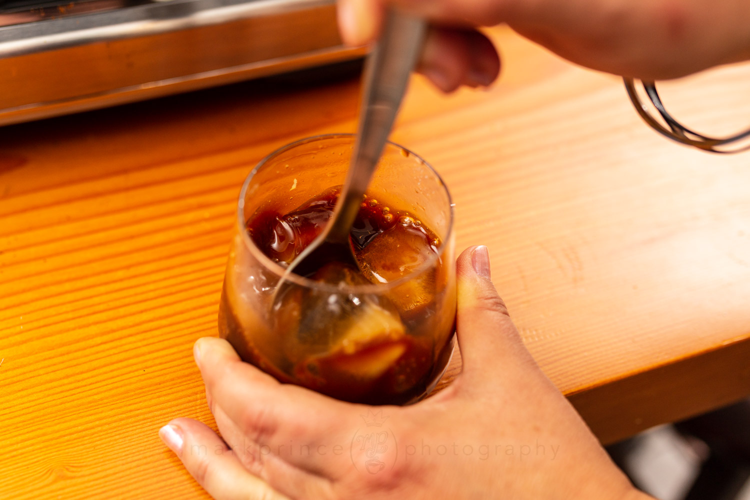 Simple Trick Makes An Iced Coffee Drink Fast