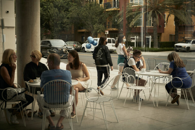 Cafe patio