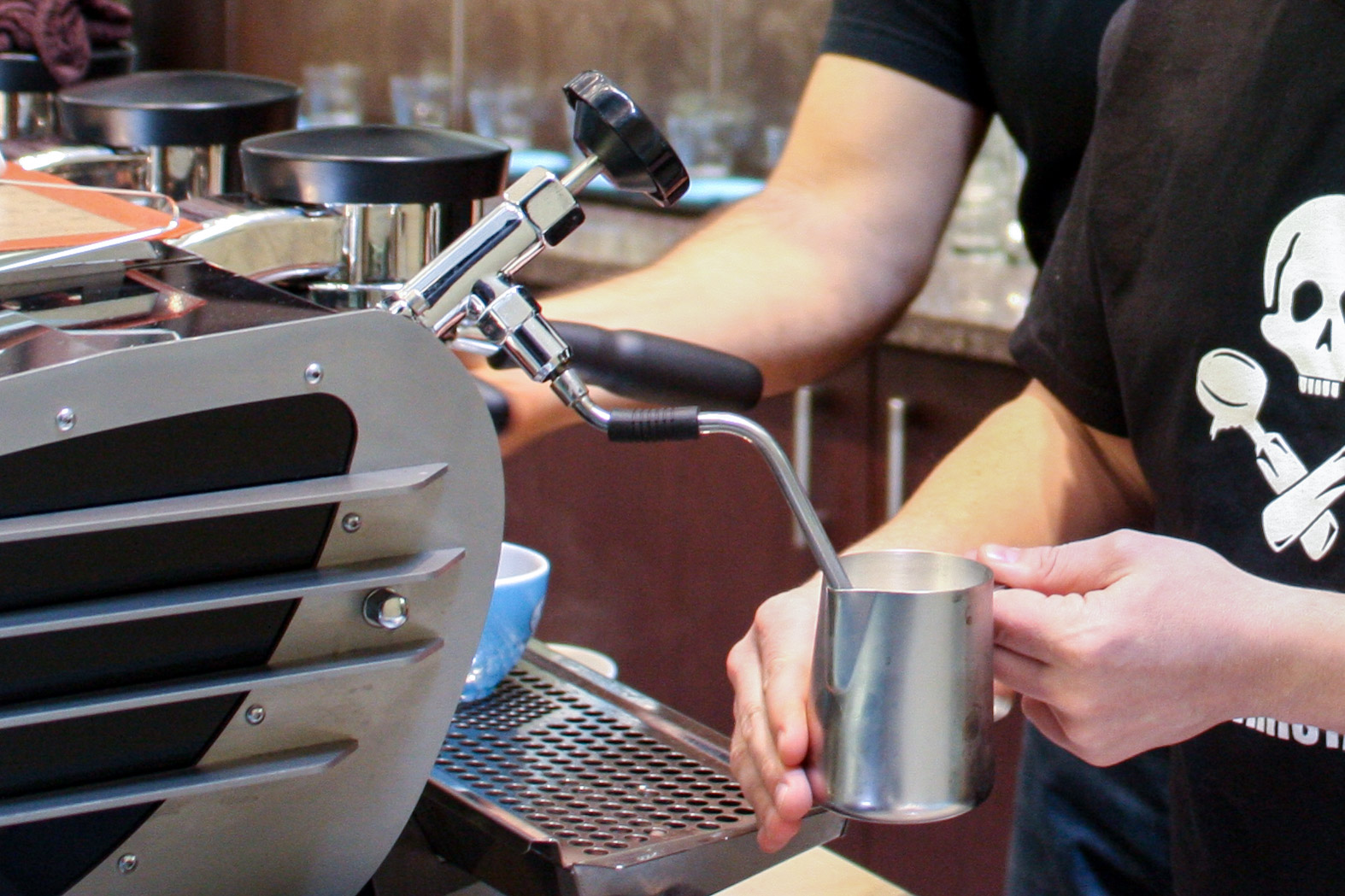 How To Steam Milk With An Espresso Machine - Baked, Brewed, Beautiful