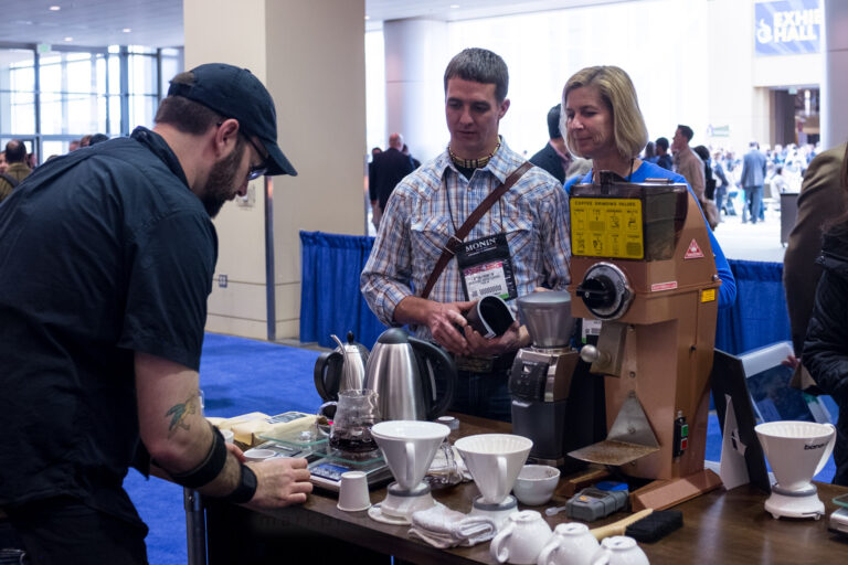 The Vario grinder proved extremely popular at the trade shows, popping up everywhere.