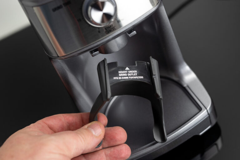 Our demo of the Breville Dose-Control Pro conical burr grinder.