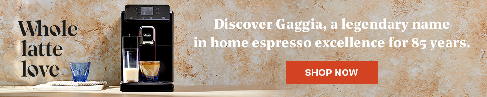 Whole Latte Love Gaggia Espresso Machines