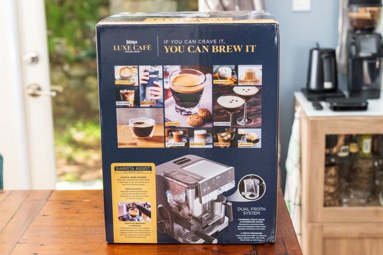 The other side panel, showing various drink builds.