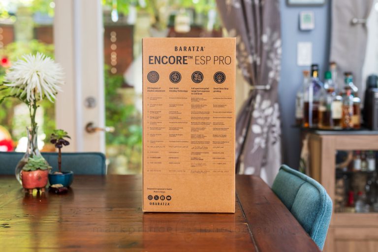 Baratza Encore ESP Pro Box Back