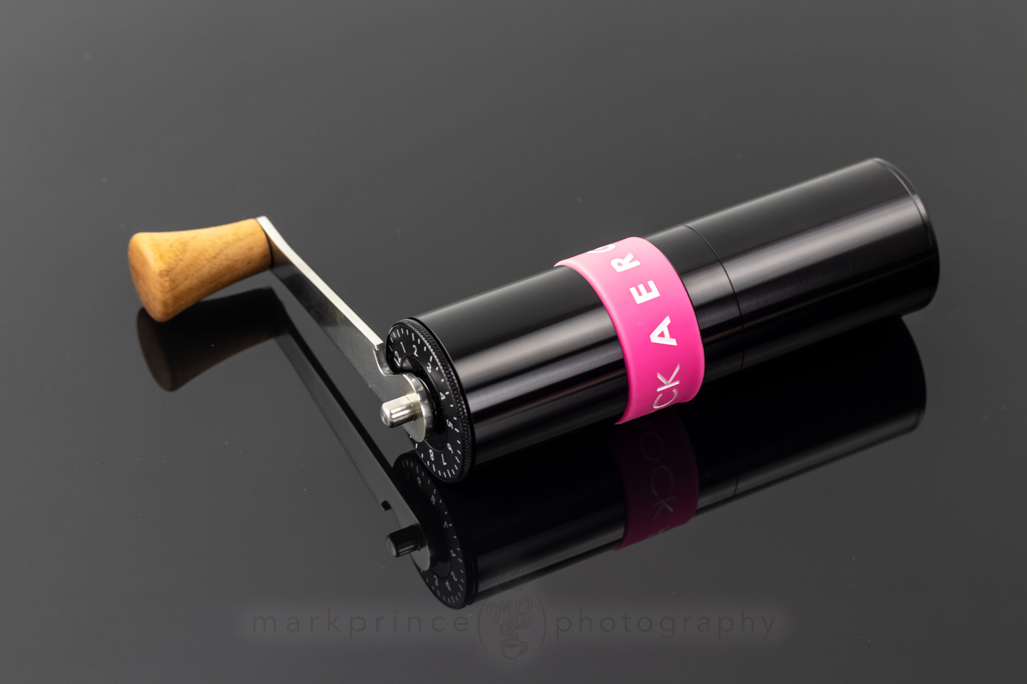 Aergrind with Pink Handle