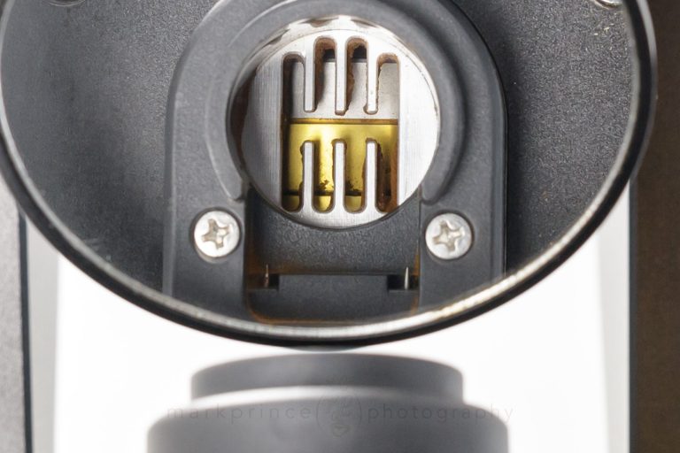 Closeup of Exit Chute